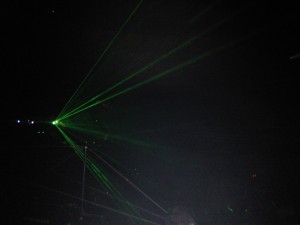show de laser